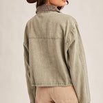 Corduroy Collar Jacket - 2 Colors! - The Nines