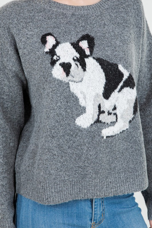 Frenchie Sweater - 2 colors! - The Nines