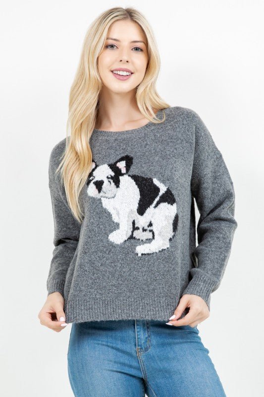 Frenchie Sweater - 2 colors! - The Nines
