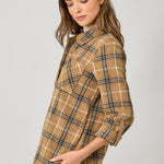 Presley Plaid Shirt Jacket - 4 Colors! - The Nines