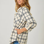 Presley Plaid Shirt Jacket - 4 Colors! - The Nines