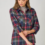 Presley Plaid Shirt Jacket - 4 Colors! - The Nines