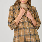 Presley Plaid Shirt Jacket - 4 Colors! - The Nines