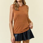 Braided Neck Tank Top - 3 colors! - The Nines