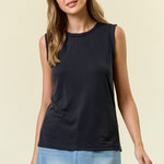 Braided Neck Tank Top - 3 colors! - The Nines
