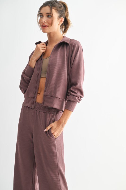 Luxe Ribbed Jacket - 3 Colors! - The Nines