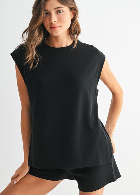 Mono B Laguna Scuba Top & Short Set - The Nines