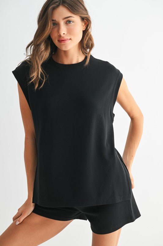 Mono B Laguna Scuba Top & Short Set - The Nines