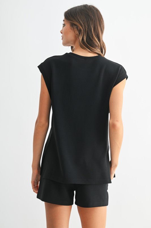 Mono B Laguna Scuba Top & Short Set - The Nines