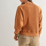 Mono B Waffle Pullover - 2 colors! - The Nines