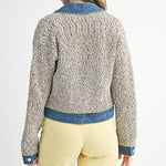 Multicolor Denim Trip Jacket - The Nines