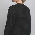 Chunky Knit Gold Button Cardigan - FINAL SALE! - The Nines