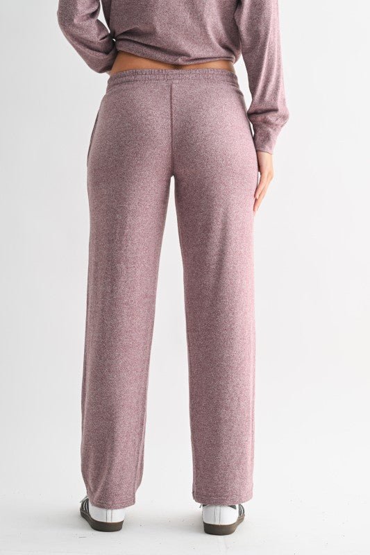 Mono B Brushed Lounge Pant - 2 Colors! - The Nines