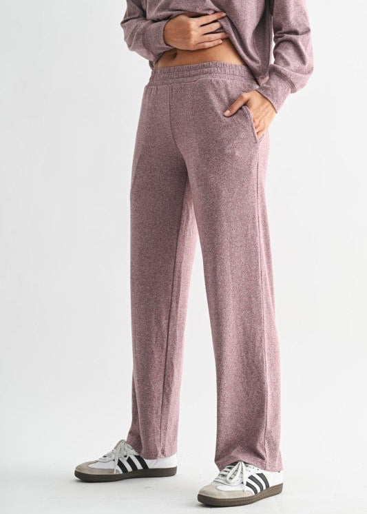 Mono B Brushed Lounge Pant - 2 Colors! - The Nines