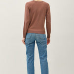 Sepia Brown Lightweight Pullover - The Nines