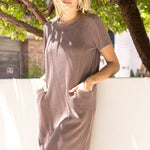 Ribbed Pocket Dresses - 2 Colors! - The Nines