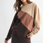 Color Fade Striped Sweatshirt - FINAL SALE! - The Nines