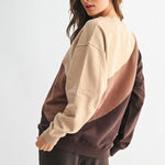 Color Fade Striped Sweatshirt - FINAL SALE! - The Nines