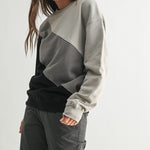 Color Fade Striped Sweatshirt - FINAL SALE! - The Nines