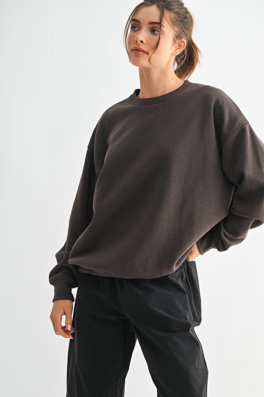 Mono B Oversized Sweatshirt - 4 Colors! - The Nines