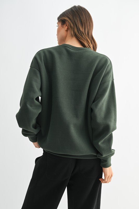 Mono B Oversized Sweatshirt - 4 Colors! - The Nines