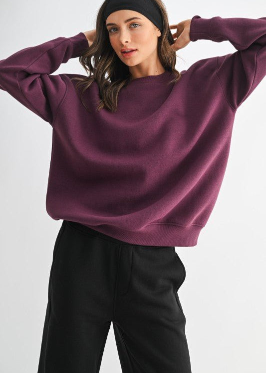 Mono B Oversized Sweatshirt - 4 Colors! - The Nines