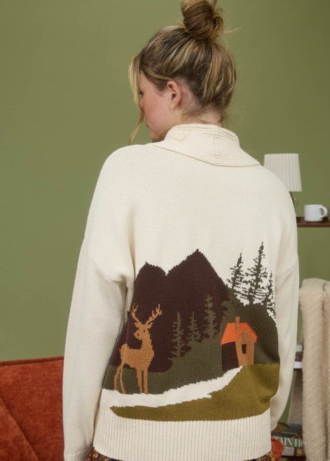 Camp Toggle Button Cardigan - The Nines