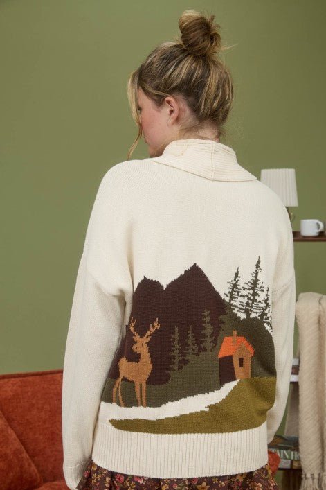 Camp Toggle Button Cardigan - The Nines