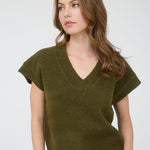 Vera V - Neck Short Sleeve Sweaters - 4 Colors! - The Nines