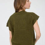 Vera V - Neck Short Sleeve Sweaters - 4 Colors! - The Nines