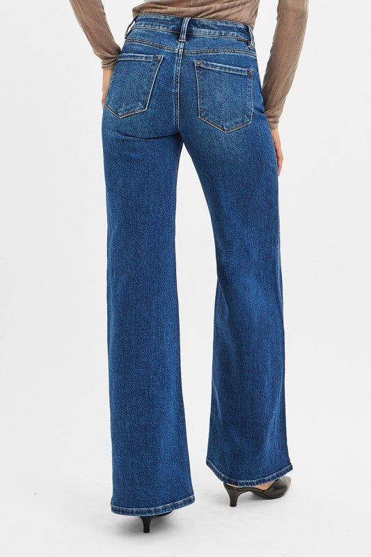 Risen Midrise Wide Leg Jean - The Nines