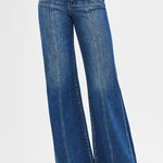 Risen Midrise Wide Leg Jean - The Nines