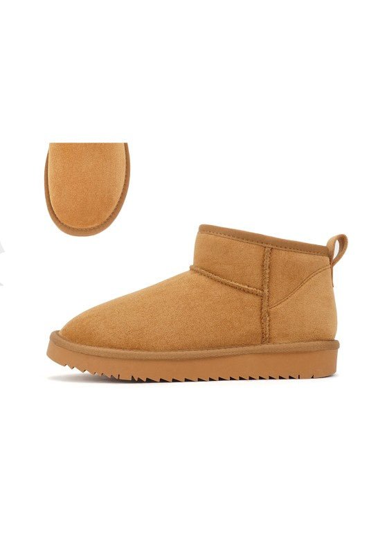 MUTE Fur Bootie - 2 colors! - The Nines