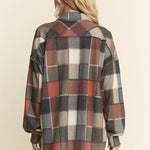 Multicolor Plaid Shacket Top - FINAL SALE! - The Nines