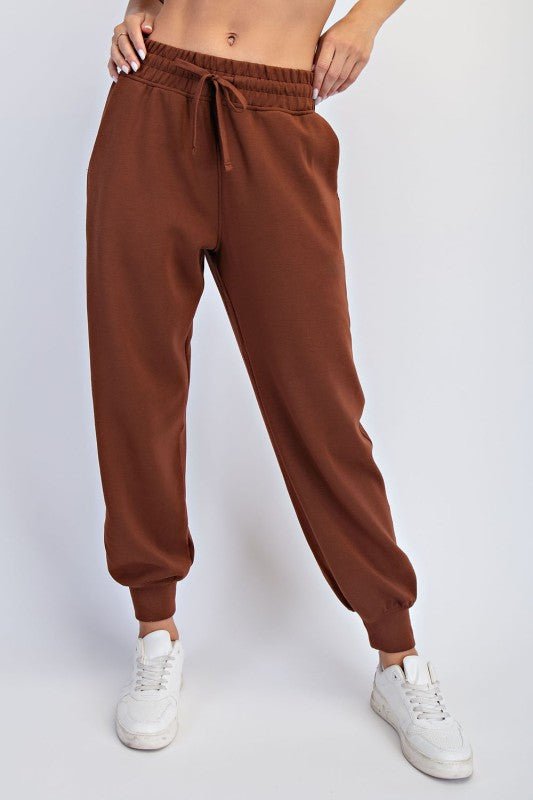 Luxe Scuba Joggers - 3 Colors! - The Nines