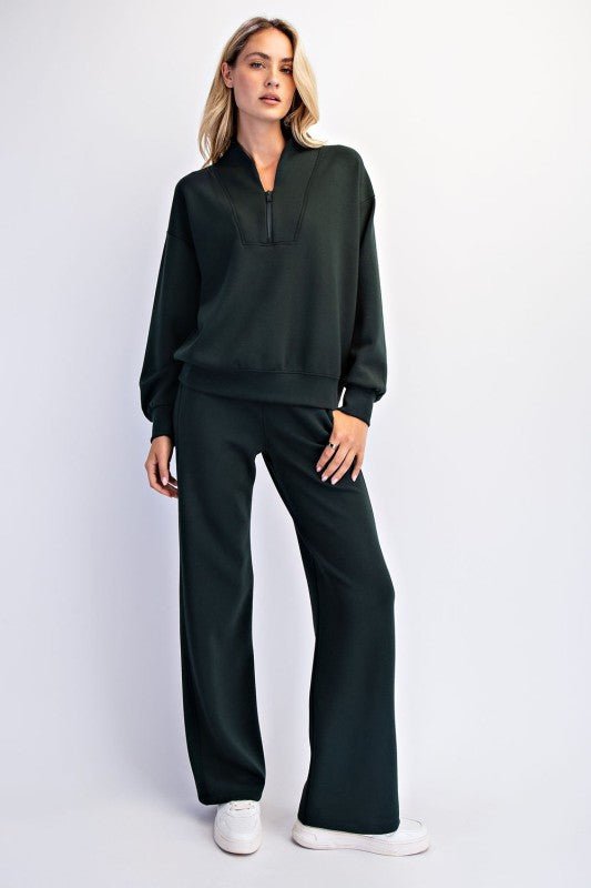 Luxe Scuba Straight Pant - 5 colors! - The Nines