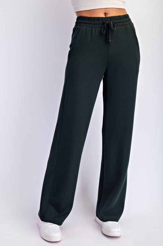Luxe Scuba Straight Pant - 5 colors! - The Nines