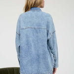 Washed Chambray Lightweight Button Down Shirt - The Nines
