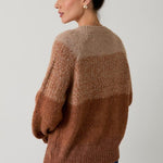 Camel Gradient Cardigan - The Nines