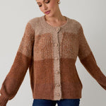 Camel Gradient Cardigan - The Nines