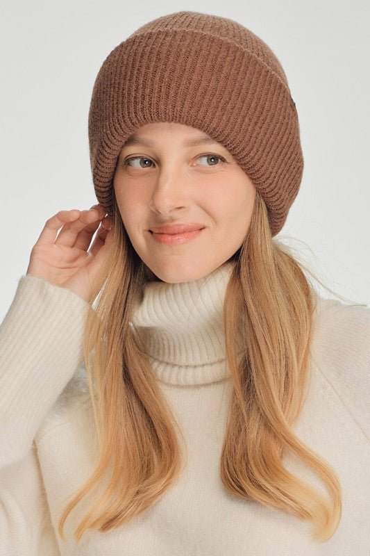 C.C. Solid Cuff Beanie - 5 colors! - The Nines