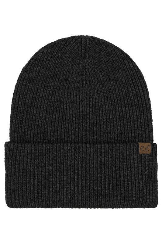 C.C. Solid Cuff Beanie - 5 colors! - The Nines