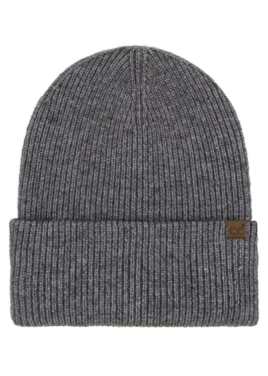C.C. Solid Cuff Beanie - 5 colors! - The Nines