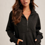 Textured Half Zip - 2 colors! - The Nines
