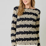 Lace Coverstitch Top - The Nines