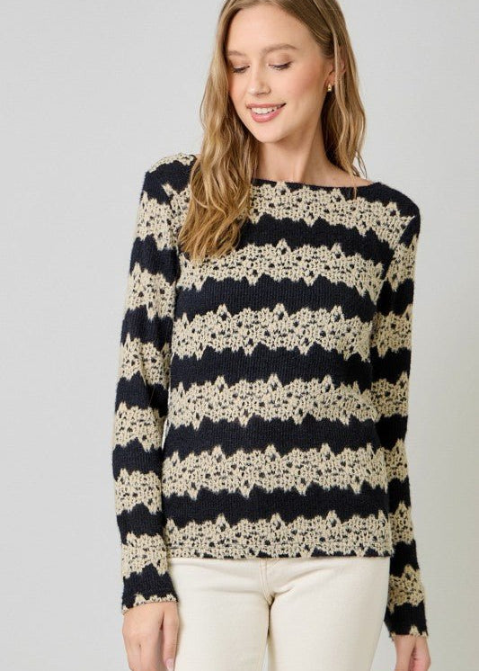 Lace Coverstitch Top - The Nines
