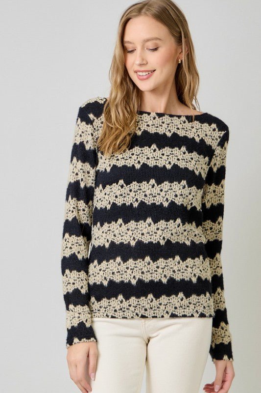 Lace Coverstitch Top - The Nines