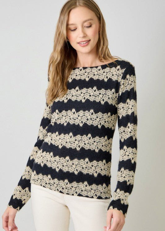 Lace Coverstitch Top - The Nines