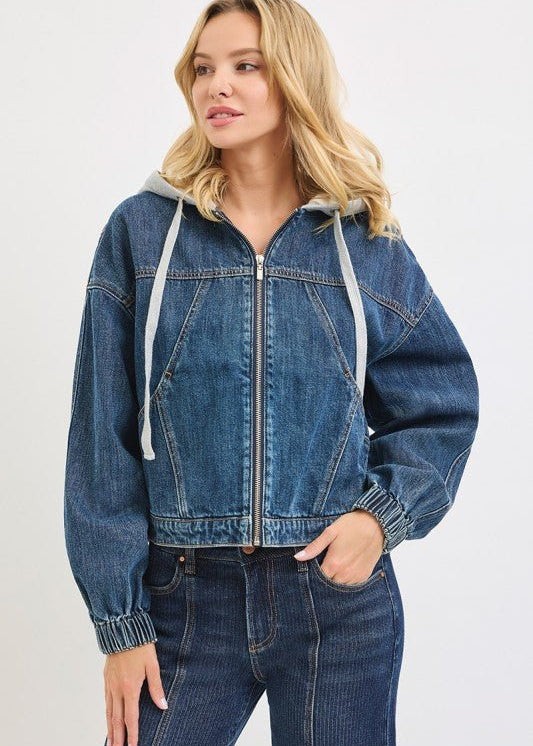 Risen Hooded Bomber Jacket - The Nines