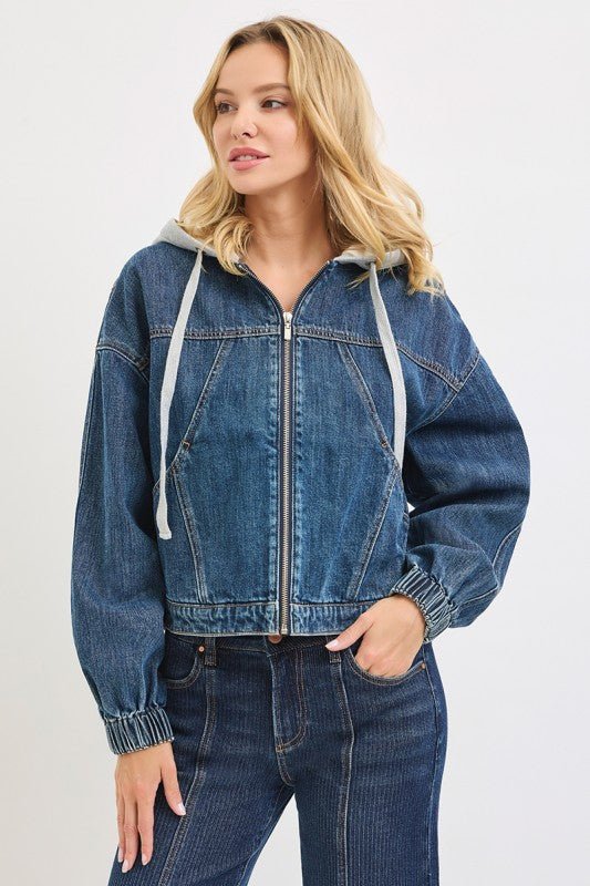 Risen Hooded Bomber Jacket - The Nines